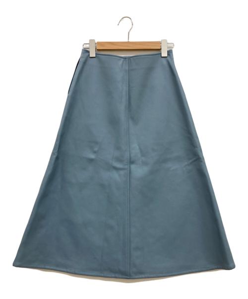 FFIXXED STUDIOS（フィックスステュディオス）ffixxed studios (フィックスステュディオス) エコレザースカート スカイブルー サイズ:xsの古着・服飾アイテム