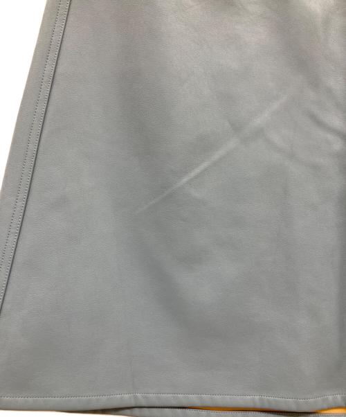 FFIXXED STUDIOS（フィックスステュディオス）ffixxed studios (フィックスステュディオス) エコレザースカート スカイブルー サイズ:xsの古着・服飾アイテム