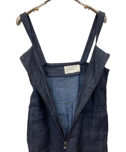 TODAYFUL（トゥデイフル）TODAYFUL (トゥデイフル) Front Zip Salopette インディゴ サイズ:36の古着・服飾アイテム