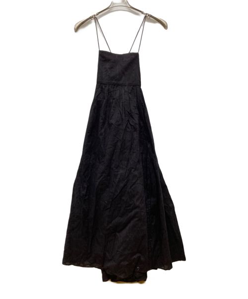 Sea Room lynn（シールームリン）Sea Room lynn (シールームリン) カットジャガードティアードワンピース ブラック サイズ:S 未使用品の古着・服飾アイテム