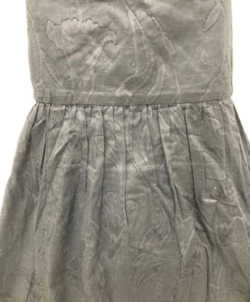 Sea Room lynn（シールームリン）Sea Room lynn (シールームリン) カットジャガードティアードワンピース ブラック サイズ:S 未使用品の古着・服飾アイテム
