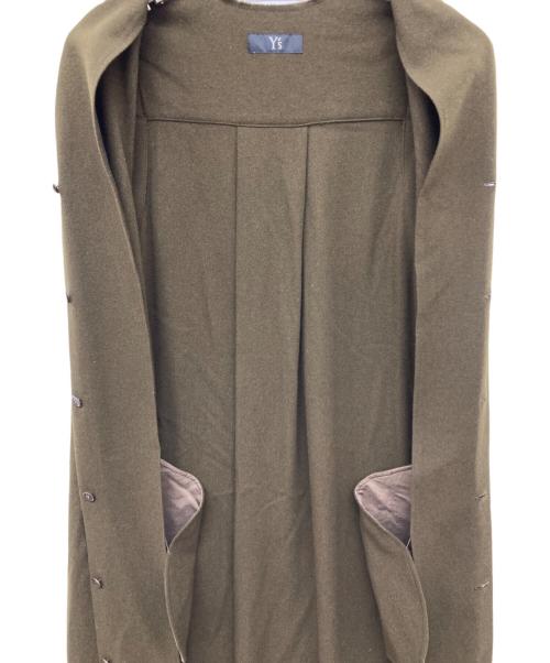 Y's（ワイズ）Y's (ワイズ) ウールフランネルワンピース グリーン サイズ:2の古着・服飾アイテム