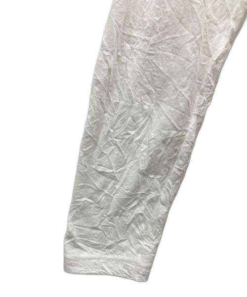 Y's（ワイズ）Y's (ワイズ) MERCERIZED JERSEY YS STITCH LONG T ホワイト サイズ:3の古着・服飾アイテム