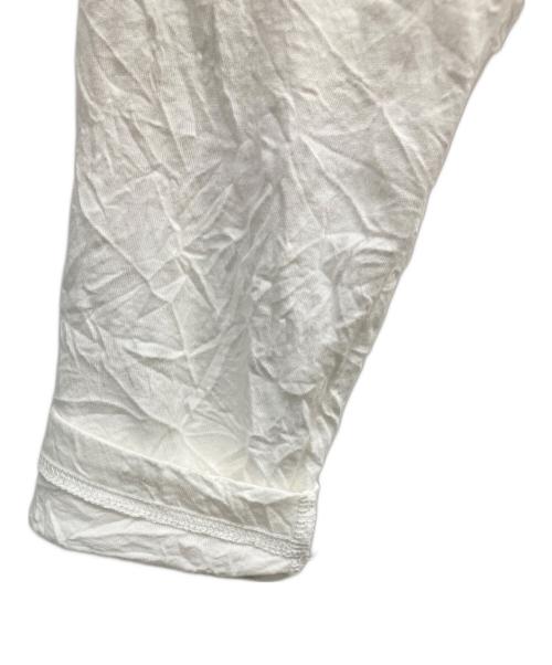 Y's（ワイズ）Y's (ワイズ) MERCERIZED JERSEY YS STITCH LONG T ホワイト サイズ:3の古着・服飾アイテム