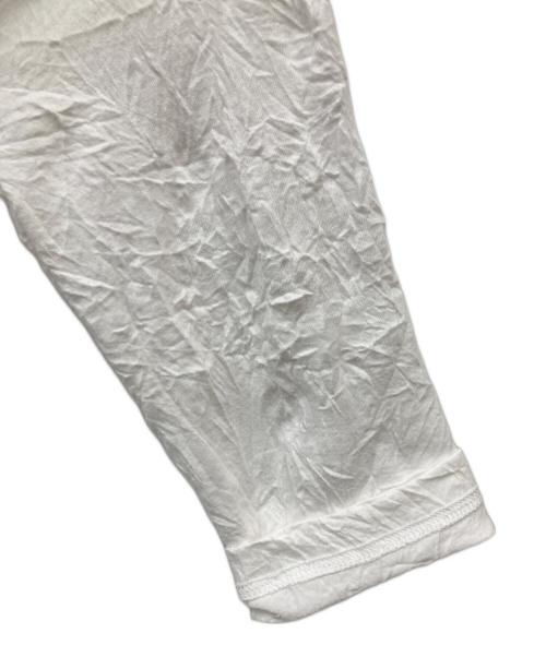 Y's（ワイズ）Y's (ワイズ) MERCERIZED JERSEY YS STITCH LONG T ホワイト サイズ:3の古着・服飾アイテム