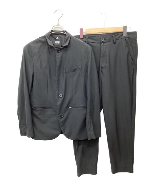 adidas（アディダス）adidas (アディダス) Icon Suit Jacket スーツ セットアップ ブラック サイズ:Lの古着・服飾アイテム