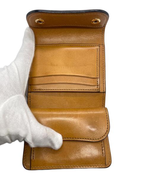 WILDSWANS（ワイルドスワンズ）WILDSWANS (ワイルドスワンズ) 3つ折り財布 ブラウンの古着・服飾アイテム