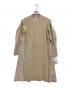 CELFORD（セルフォード）の古着「レイヤードショルダードッキングOP/ニットワンピース/ワンピース/CWN0214079CWN0214079」｜ベージュ