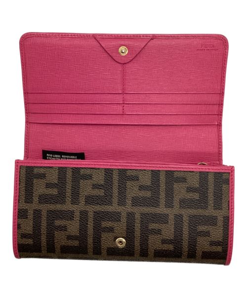 FENDI（フェンディ）FENDI (フェンディ) 財布 ブラウンの古着・服飾アイテム