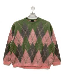 LAD MUSICIAN（ラッドミュージシャン）の古着「Crew Neck Pullover」｜グリーン