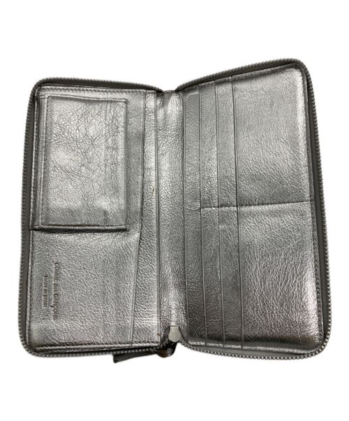 COMME des GARCONS（コムデギャルソン）COMME des GARCONS (コムデギャルソン) 長財布 シルバーの古着・服飾アイテム