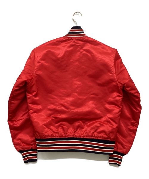 STARTER（スターター）STARTER (スターター) 90s スタジャン レッド サイズ:Sの古着・服飾アイテム