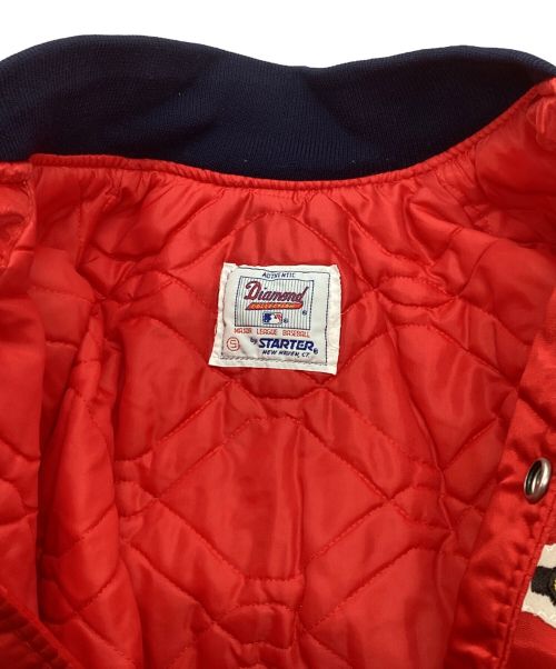 STARTER（スターター）STARTER (スターター) 90s スタジャン レッド サイズ:Sの古着・服飾アイテム