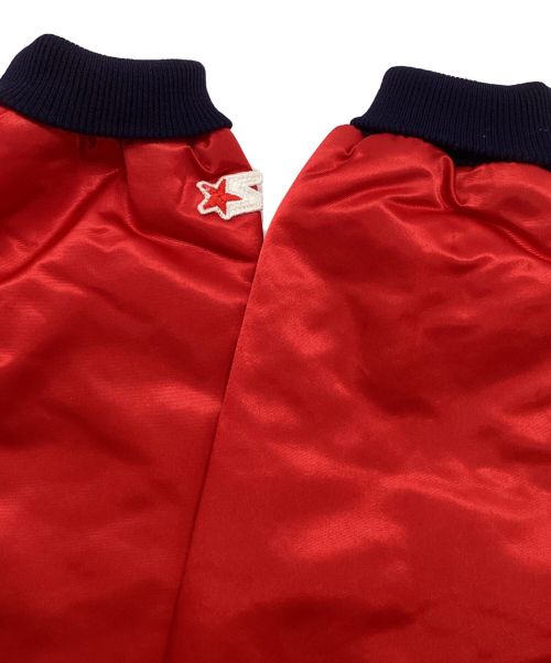 STARTER（スターター）STARTER (スターター) 90s スタジャン レッド サイズ:Sの古着・服飾アイテム
