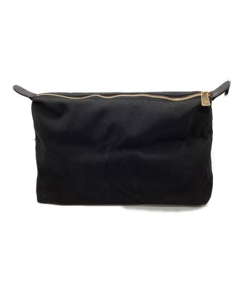 CHANEL（シャネル）CHANEL (シャネル) トートバッグ/エグゼクティブ/仕切りポーチ・ショルダーストラップ付 ブラックの古着・服飾アイテム