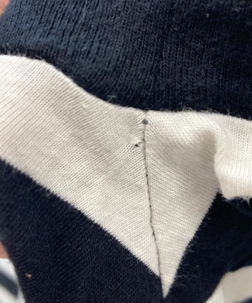 Saint Laurent Paris（サンローランパリ）Saint Laurent Paris (サンローランパリ) ボーダーカットソー ホワイト×ブラック サイズ:Sの古着・服飾アイテム