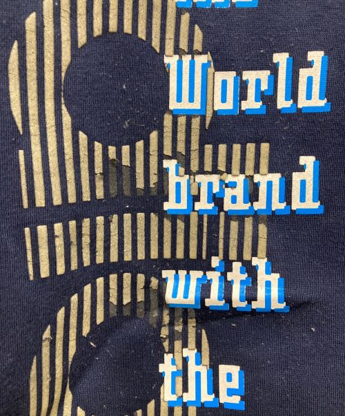 adidas（アディダス）adidas (アディダス) ジップパーカー/AA-6140/ デサント製/80-90s ネイビー サイズ:Mの古着・服飾アイテム