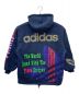 adidas (アディダス) ジップパーカー/AA-6140/ デサント製/80-90s ネイビー サイズ:M：4000円