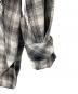 中古・古着 nonnative (ノンネイティブ) CARPENTER SHIRT JACKET COTTON OMBRE PLAID ネイビー×ホワイト サイズ:1：8000円