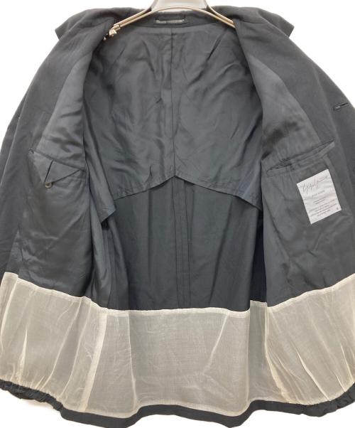 Yohji Yamamoto pour homme（ヨウジヤマモト プールオム）Yohji Yamamoto pour homme (ヨウジヤマモト プールオム) 女優刺繍ジャケット ブラック サイズ:3の古着・服飾アイテム