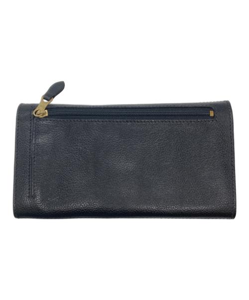 IL BISONTE（イル ビゾンテ）IL BISONTE (イル ビゾンテ) LONG WALLET/長財布 ブラックの古着・服飾アイテム