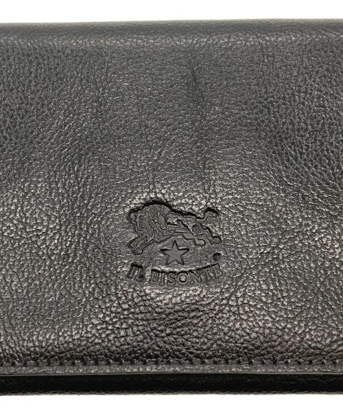 IL BISONTE（イル ビゾンテ）IL BISONTE (イル ビゾンテ) LONG WALLET/長財布 ブラックの古着・服飾アイテム