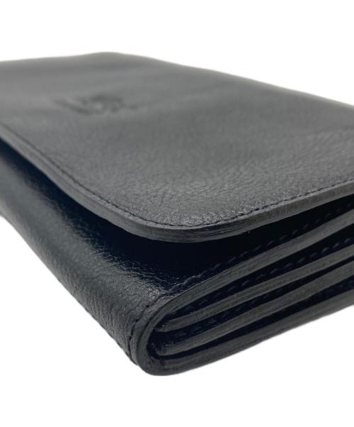 IL BISONTE（イル ビゾンテ）IL BISONTE (イル ビゾンテ) LONG WALLET/長財布 ブラックの古着・服飾アイテム
