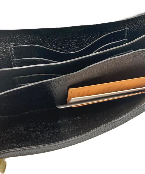 IL BISONTE（イル ビゾンテ）IL BISONTE (イル ビゾンテ) LONG WALLET/長財布 ブラックの古着・服飾アイテム