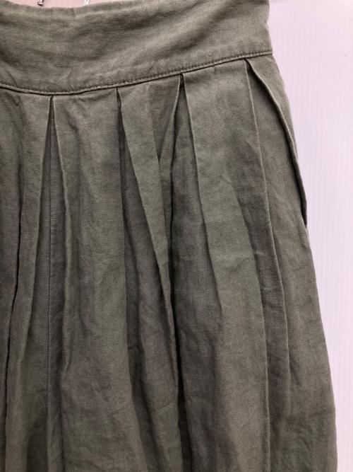 HARVESTY（ハーベスティー）HARVESTY (ハーベスティー) リネンサーカスキュロット グリーン サイズ:1の古着・服飾アイテム