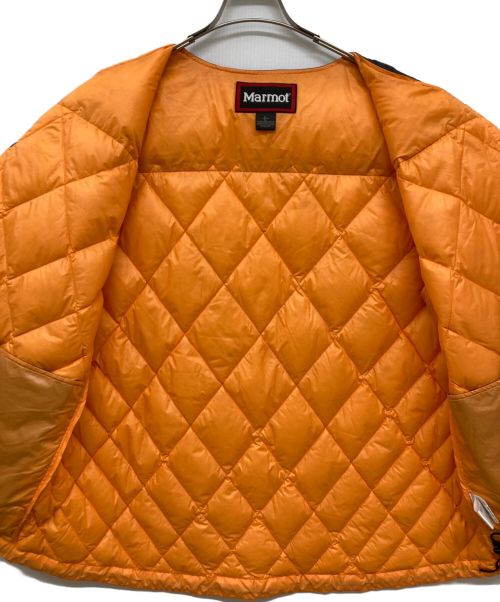 MARMOT（マーモット）MARMOT (マーモット) STABRIDGE (スタブリッジ) 750FP DOWN T-SHIRT オレンジ サイズ:Lの古着・服飾アイテム