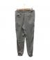 MM6 Maison Margiela (エムエムシックス メゾンマルジェラ) 2タックジョガーサテンパンツ グレー サイズ:42：8000円