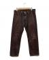 LEVI'S（リーバイス）の古着「後染めダメージデニムパンツ/デニムパンツ/ブラウンデニム/PC9-00505-0216」｜ブラウン