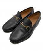 IL MOCASSINOイルモカシーノ）の古着「ビットローファー」｜ブラック