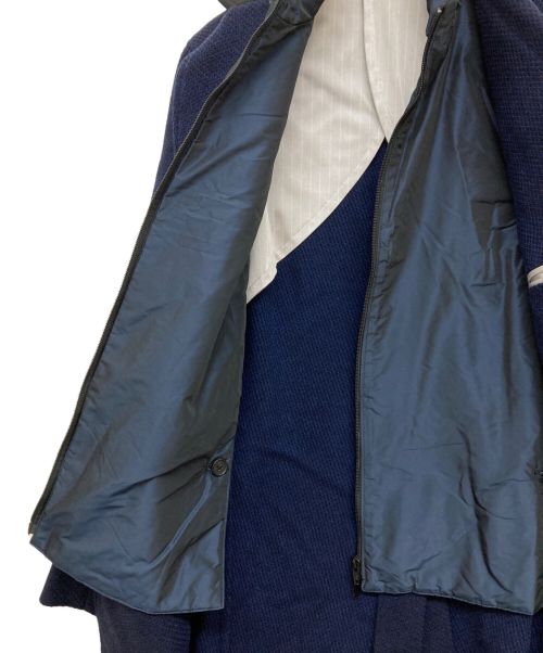 Milok（ミロック）Milok (ミロック) ライナー付きチェスターコート/CHESTAR COAT/チェスターコート/M18AWCO03 ネイビー サイズ:46の古着・服飾アイテム