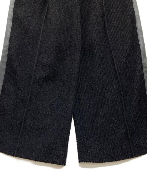 STUDIOUS（ステュディオス）STUDIOUS (ステュディオス) Tweedy Jersey Pants/ジャージーパンツ/123340053 ブラック サイズ:2の古着・服飾アイテム