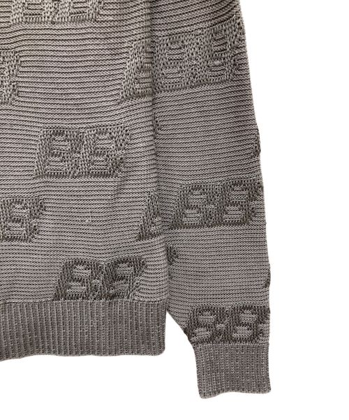 BALENCIAGA（バレンシアガ）BALENCIAGA (バレンシアガ) BBロゴニットセーター/646993 T3194 グレー サイズ:XSの古着・服飾アイテム