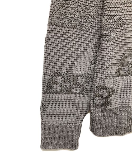 BALENCIAGA（バレンシアガ）BALENCIAGA (バレンシアガ) BBロゴニットセーター/646993 T3194 グレー サイズ:XSの古着・服飾アイテム