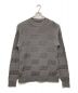 BALENCIAGA（バレンシアガ）の古着「BBロゴニットセーター/646993 T3194」｜グレー