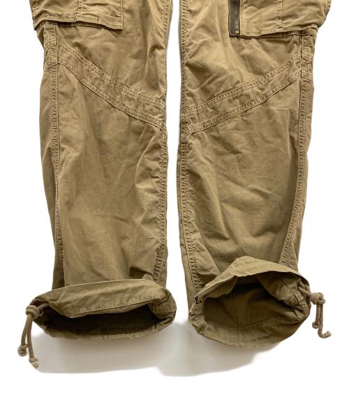 POLO RALPH LAUREN（ポロ・ラルフローレン）POLO RALPH LAUREN (ポロ・ラルフローレン) 90s military cargo pants/カーゴパンツ/Y2K/MIL-J-4883A/ギミックカーゴパンツ月桂樹ボタン オリーブ サイズ:W32の古着・服飾アイテム