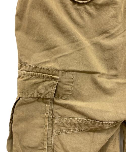 POLO RALPH LAUREN（ポロ・ラルフローレン）POLO RALPH LAUREN (ポロ・ラルフローレン) 90s military cargo pants/カーゴパンツ/Y2K/MIL-J-4883A/ギミックカーゴパンツ月桂樹ボタン オリーブ サイズ:W32の古着・服飾アイテム