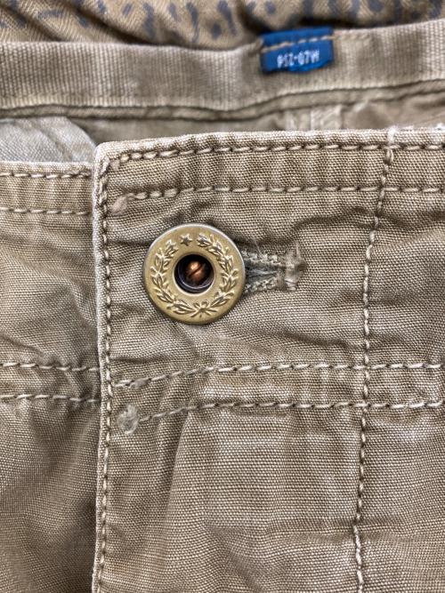 POLO RALPH LAUREN（ポロ・ラルフローレン）POLO RALPH LAUREN (ポロ・ラルフローレン) 90s military cargo pants/カーゴパンツ/Y2K/MIL-J-4883A/ギミックカーゴパンツ月桂樹ボタン オリーブ サイズ:W32の古着・服飾アイテム