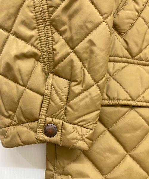 POLO RALPH LAUREN（ポロ・ラルフローレン）POLO RALPH LAUREN (ポロ・ラルフローレン) 推定90s/キルティングハンティングジャケット/中綿ジャケット/ハンティングジャケット/キルティングジャケット ブラウン サイズ:Lの古着・服飾アイテム