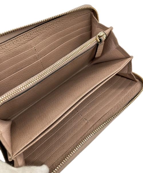 VALENTINO（ヴァレンティノ）VALENTINO (ヴァレンティノ) 長財布/ラウンドウォレット/スタッズ ピンクの古着・服飾アイテム