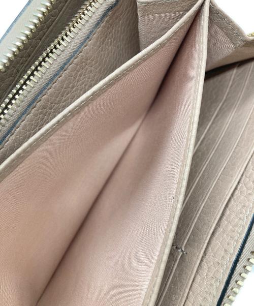 VALENTINO（ヴァレンティノ）VALENTINO (ヴァレンティノ) 長財布/ラウンドウォレット/スタッズ ピンクの古着・服飾アイテム