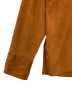 中古・古着 BARACUTA BY VAN HEUSEN (バラクータバンヒューゼン) 推定70-80s パイルスエードシャツ ブラウン サイズ:XL：6000円