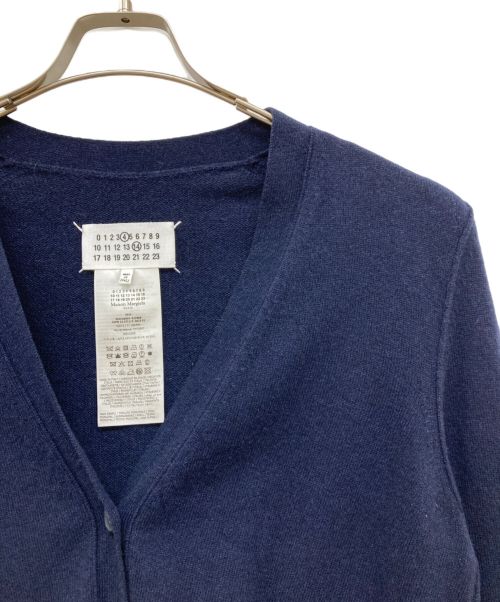Maison Margiela（メゾンマルジェラ）Maison Margiela (メゾンマルジェラ) PULLOVERカシミヤ カーディガン ネイビー サイズ:Sの古着・服飾アイテム