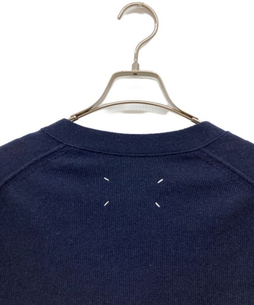 Maison Margiela（メゾンマルジェラ）Maison Margiela (メゾンマルジェラ) PULLOVERカシミヤ カーディガン ネイビー サイズ:Sの古着・服飾アイテム