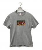 SUPREMEシュプリーム）の古着「23SS STRAWBERRIES TEE/23SSストロベリーTシャツUSA製」｜グレー