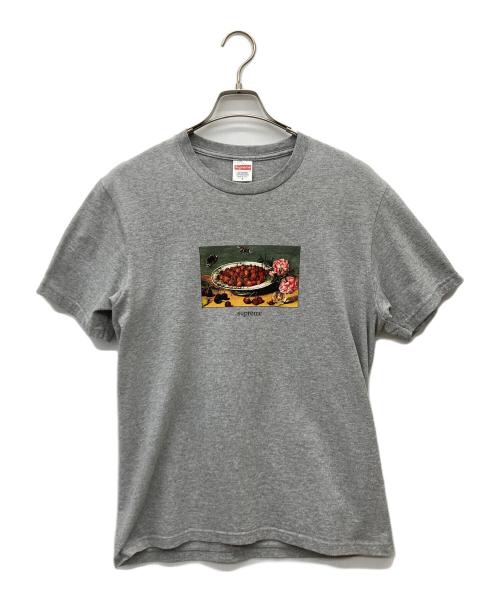 SUPREME（シュプリーム）Supreme (シュプリーム) 23SS STRAWBERRIES TEE/23SSストロベリーTシャツUSA製 グレー サイズ:Sの古着・服飾アイテム