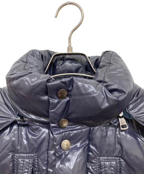 MONCLER（モンクレール）MONCLER (モンクレール) ROD/ファー付ダウンジャケット/44502/91/68950 パープルの古着・服飾アイテム
